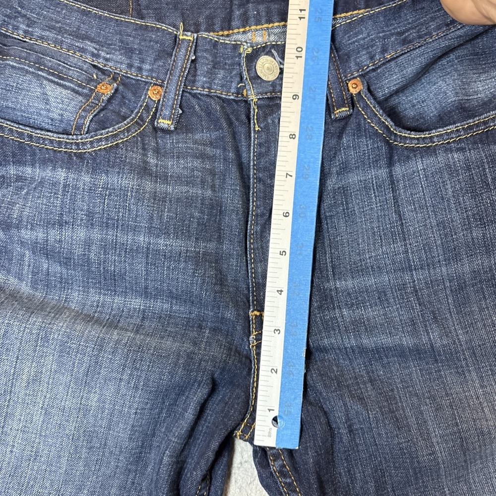 Levi's 514 Straight Fit Jeans Mens Fitss 32x32 Blue Denim Classic Levi Strauss - Picture 13 of 15